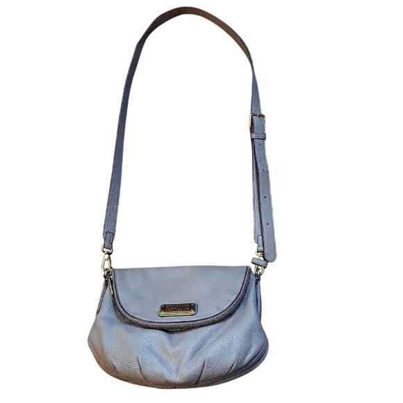 Marc By Marc Jacobs Gray Taupe Crossbody Bag with Adjustable Strap - Picture 1 of 15